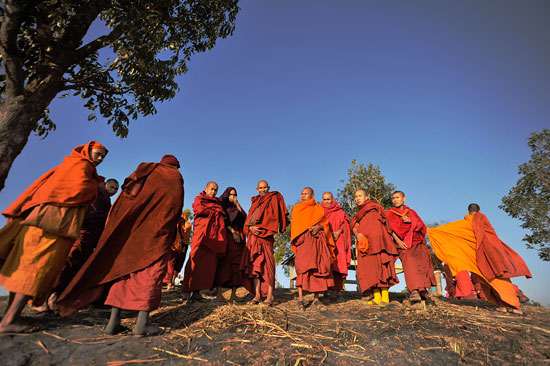 ビルマ（ミャンマー）国境が近いチッタゴン丘陵に暮らす仏教徒たち